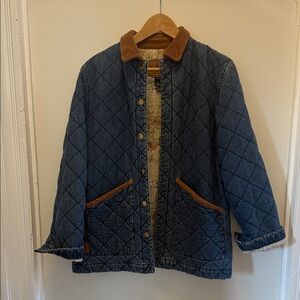 Vintage Ralph Lauren Quilted Denim Jacket